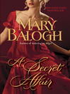 Cover image for A Secret Affair